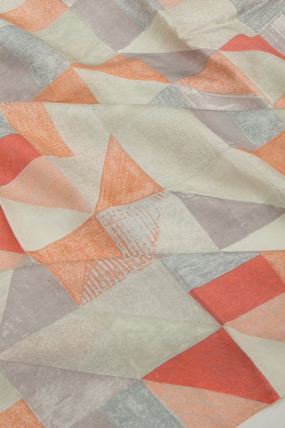 Crepe Printed Multicolour Saree