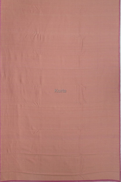 Banarasi Silk Plain Purple Dhoti With Kurta And Kanduva