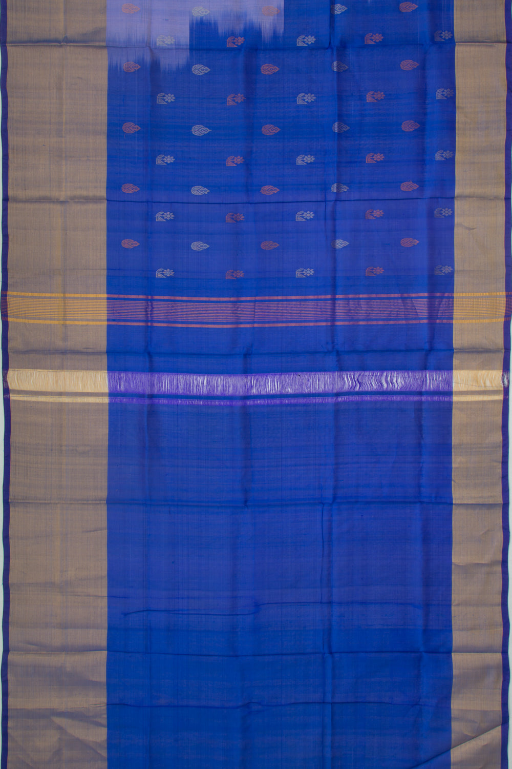 Uppada Silk Butta Baby Pink Saree