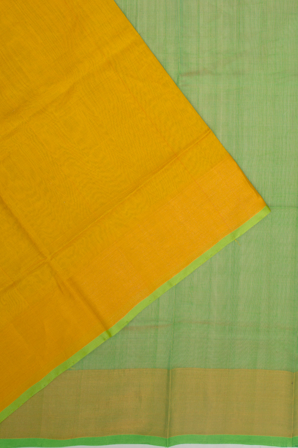 Uppada Silk Tissue Plain Gold Saree