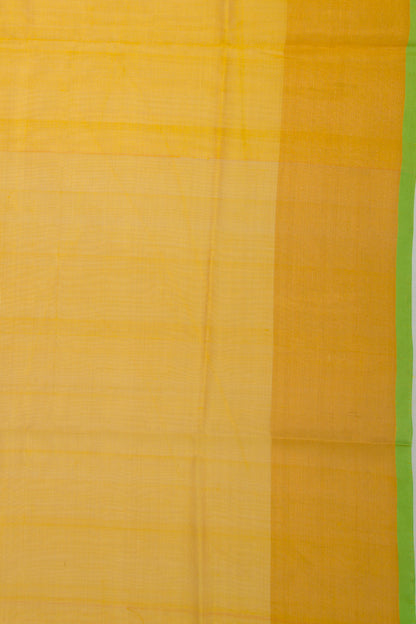 Uppada Silk Tissue Plain Gold Saree