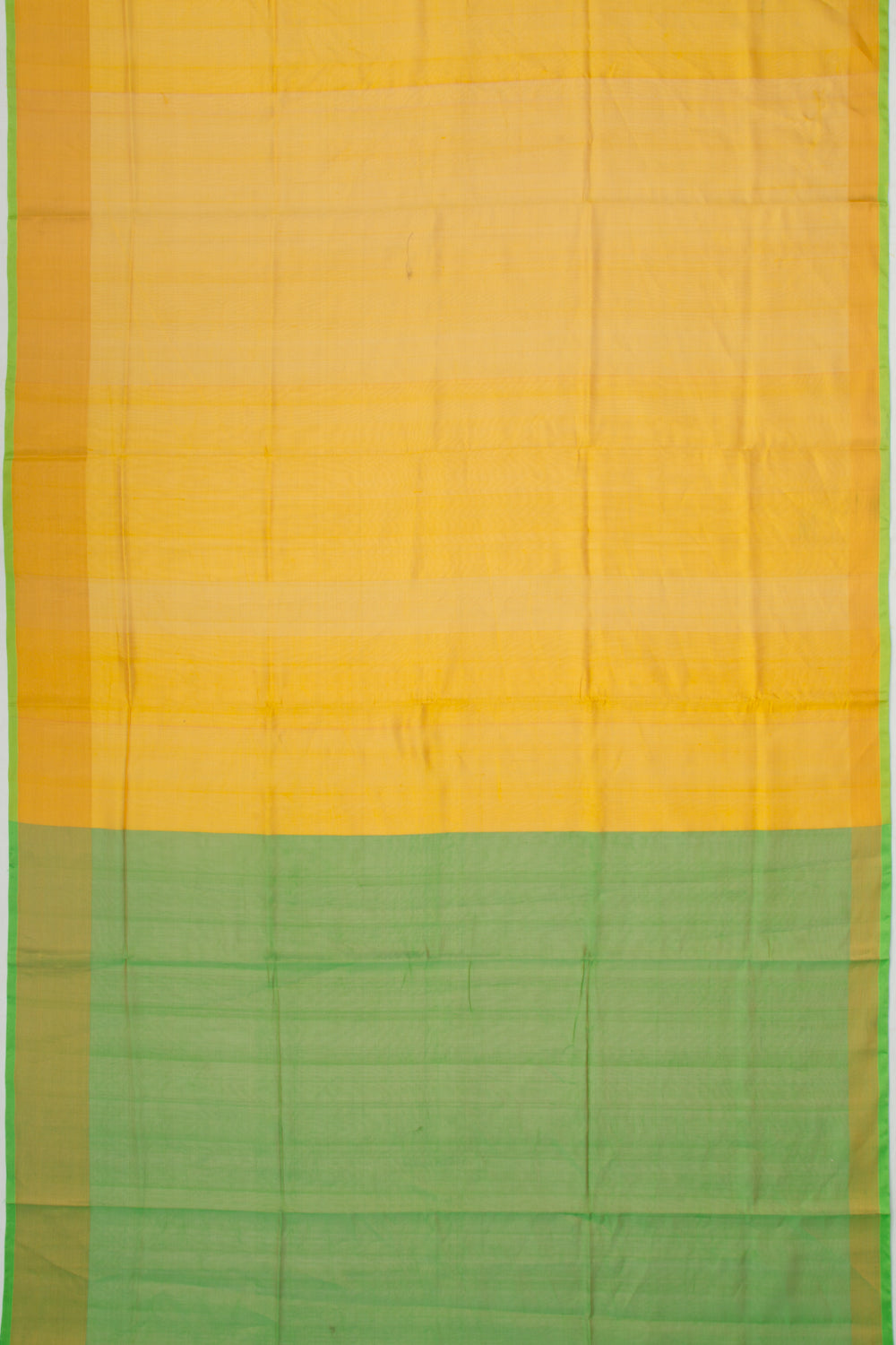 Uppada Silk Tissue Plain Gold Saree