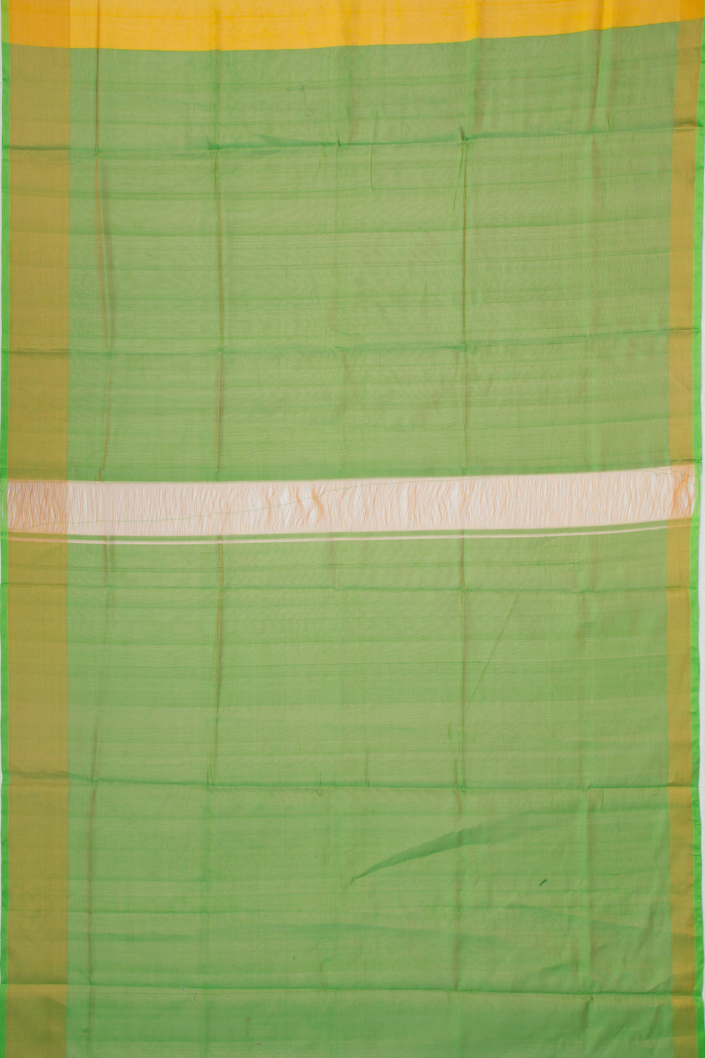 Uppada Silk Tissue Plain Gold Saree