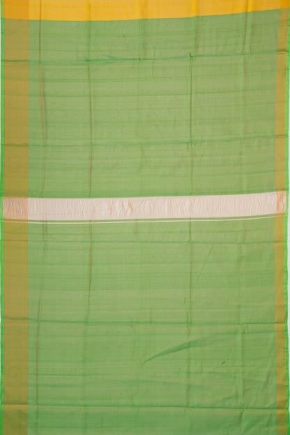 Uppada Silk Tissue Plain Gold Saree