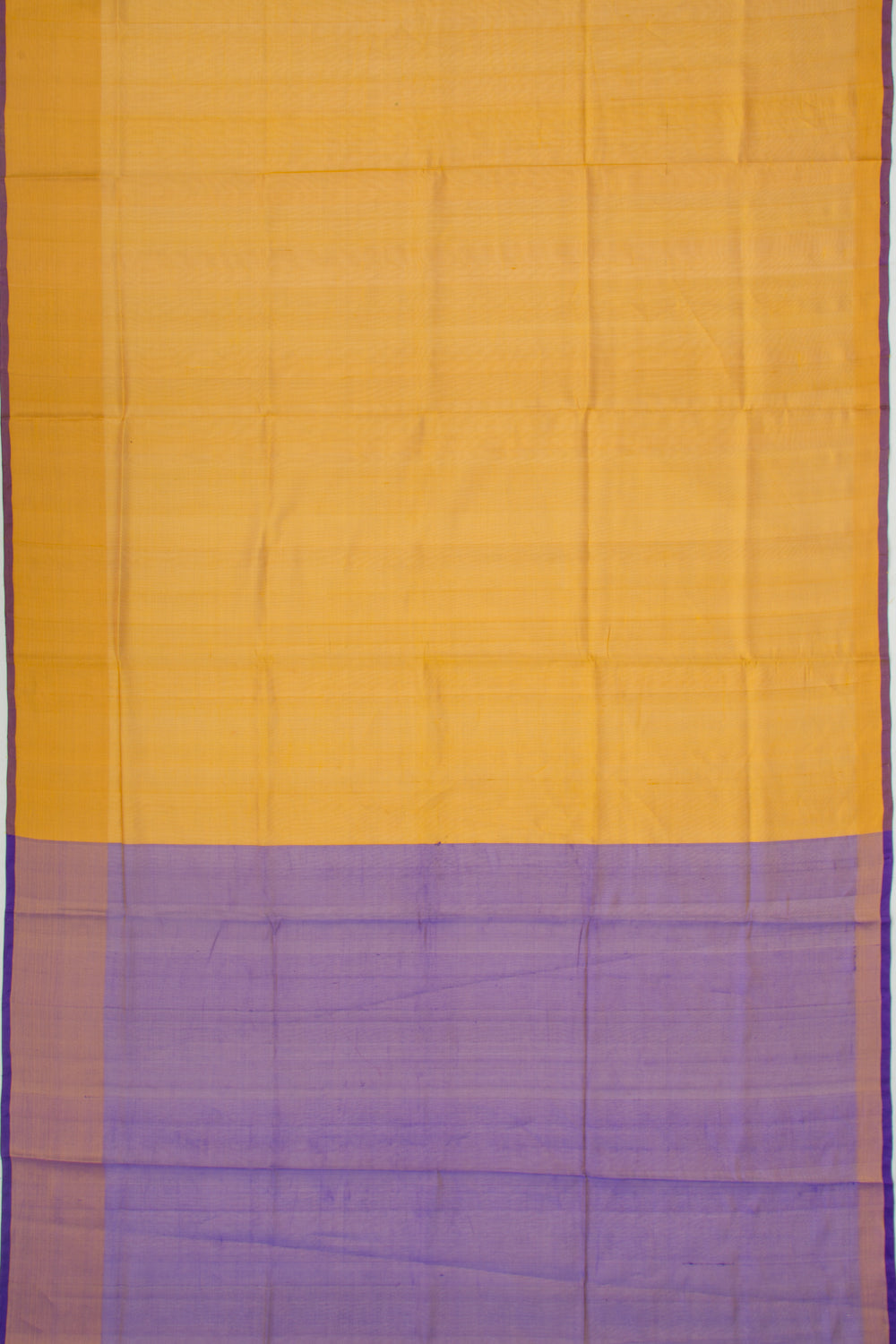 Uppada Silk Tissue Plain Gold Saree