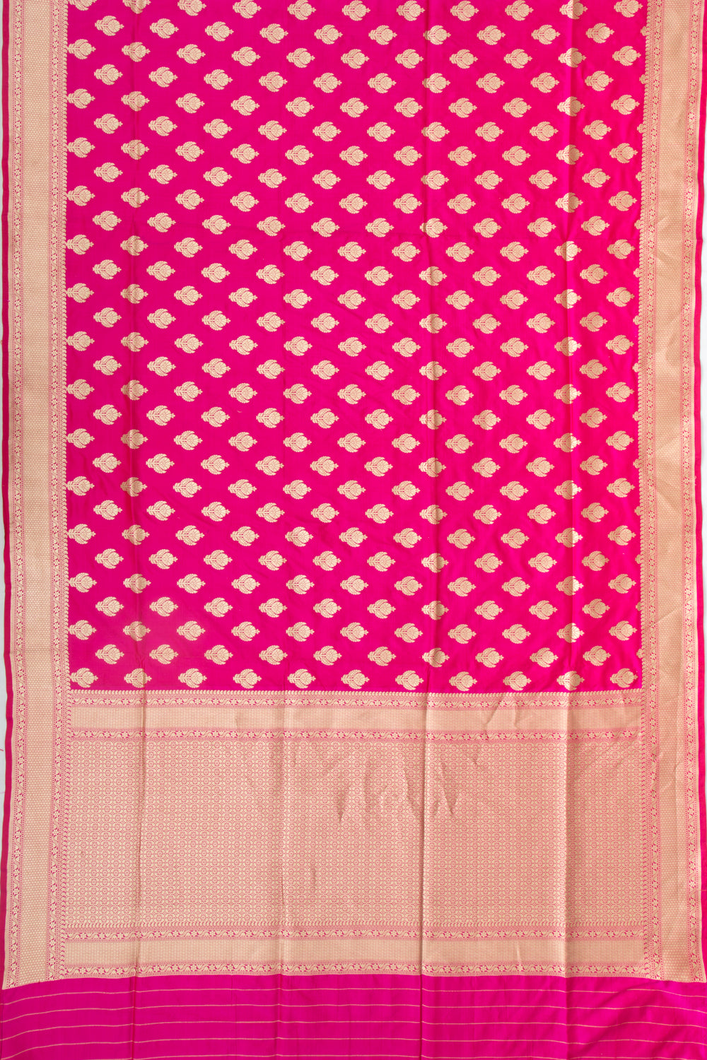 Banarasi Silk Butta Pink Saree