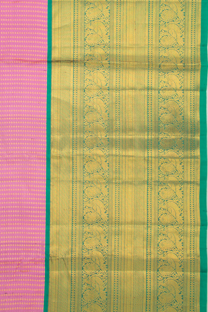 Taranga Kanchi Silk Brocade Pink Saree
