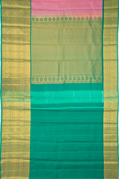Taranga Kanchi Silk Brocade Pink Saree