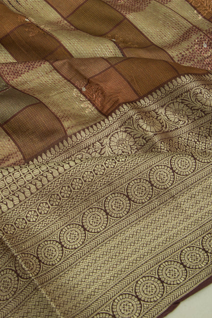 Chanderi Silk Printed And Embroidery Butta Multicolour Saree