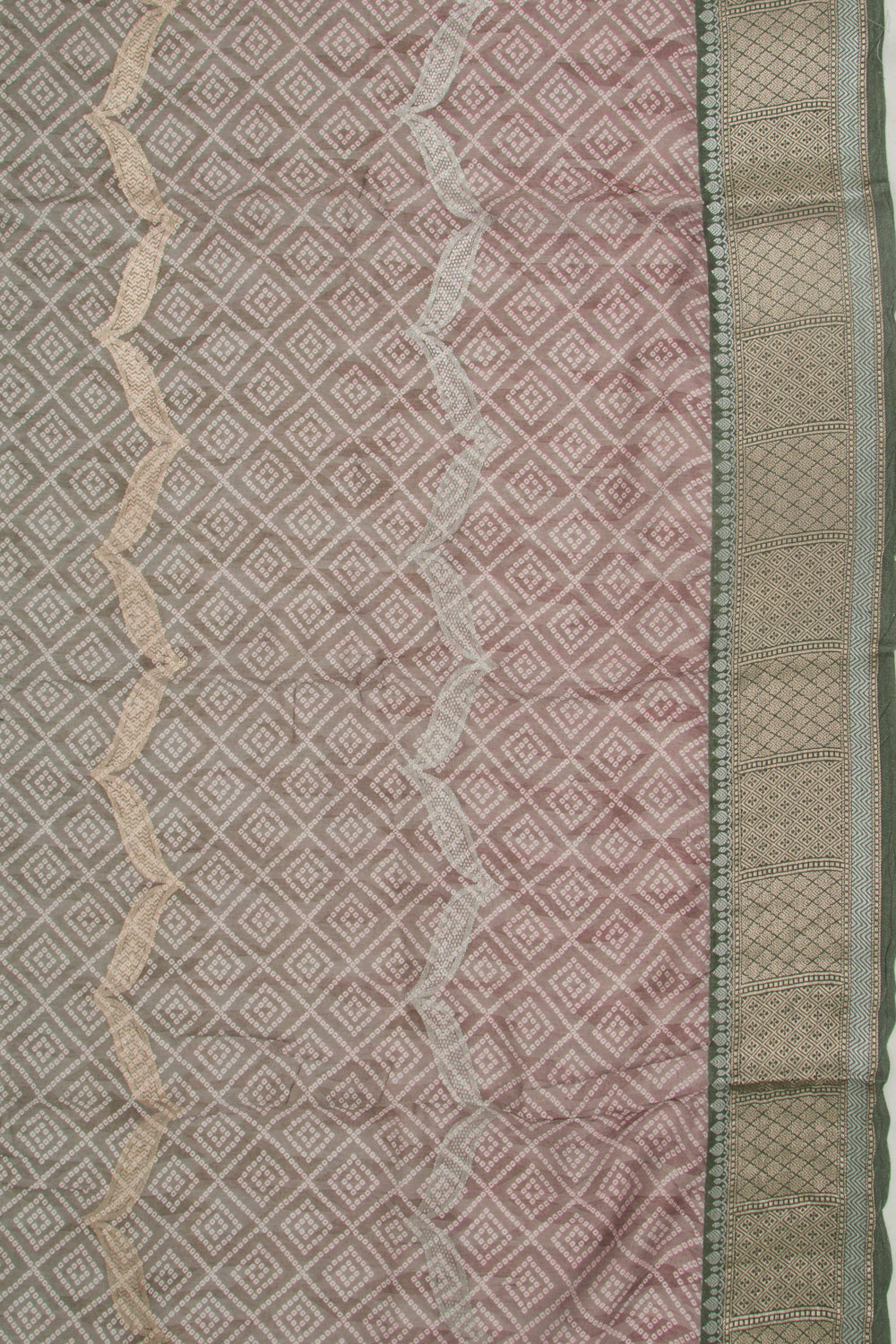 Chanderi Silk Printed Multicolour Saree