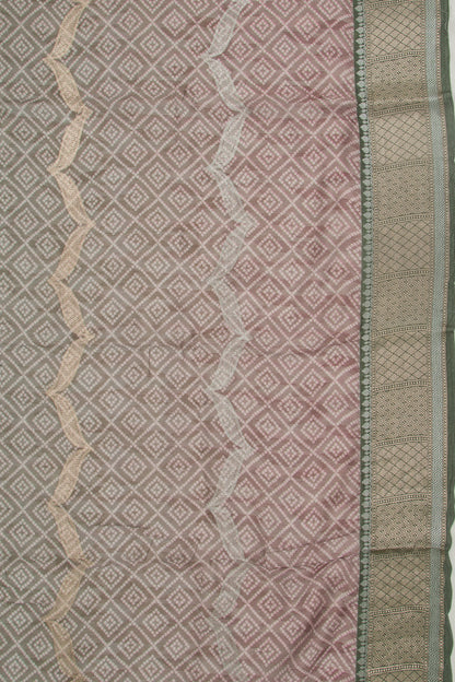 Chanderi Silk Printed Multicolour Saree