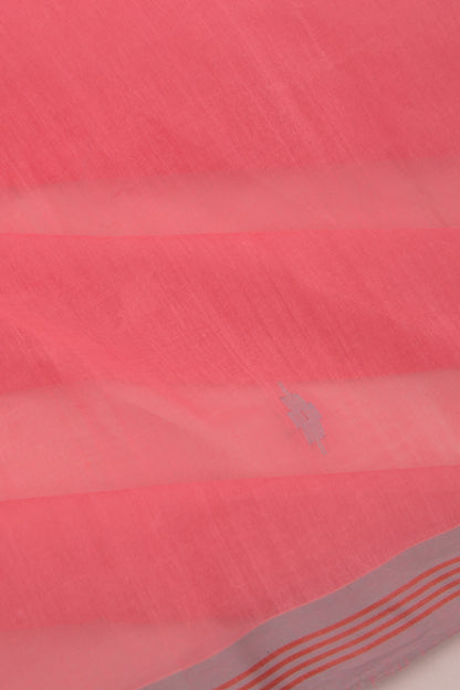 Handspun Cotton Butta Baby Pink Saree