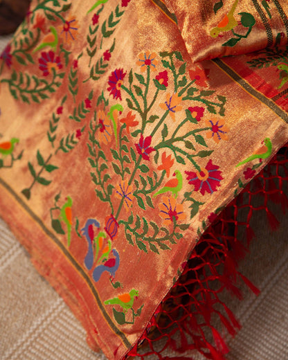 Paithani Silk Marvel: Timeless Elegance Woven, a Heritage Masterpiece Saree