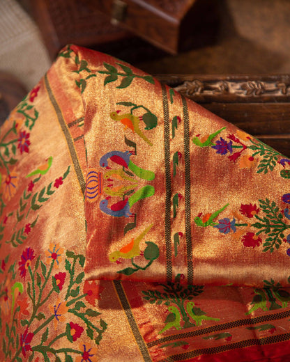 Paithani Silk Marvel: Timeless Elegance Woven, a Heritage Masterpiece Saree