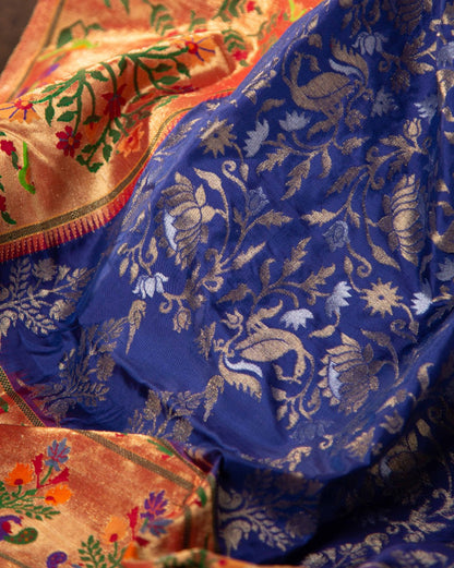 Paithani Silk Marvel: Timeless Elegance Woven, a Heritage Masterpiece Saree