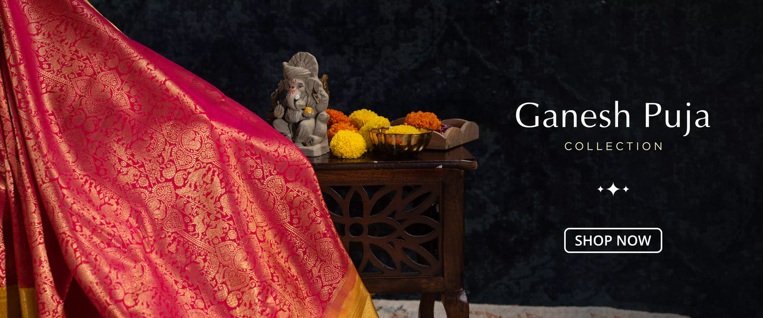 Kankatala Yanai Motif Sarees