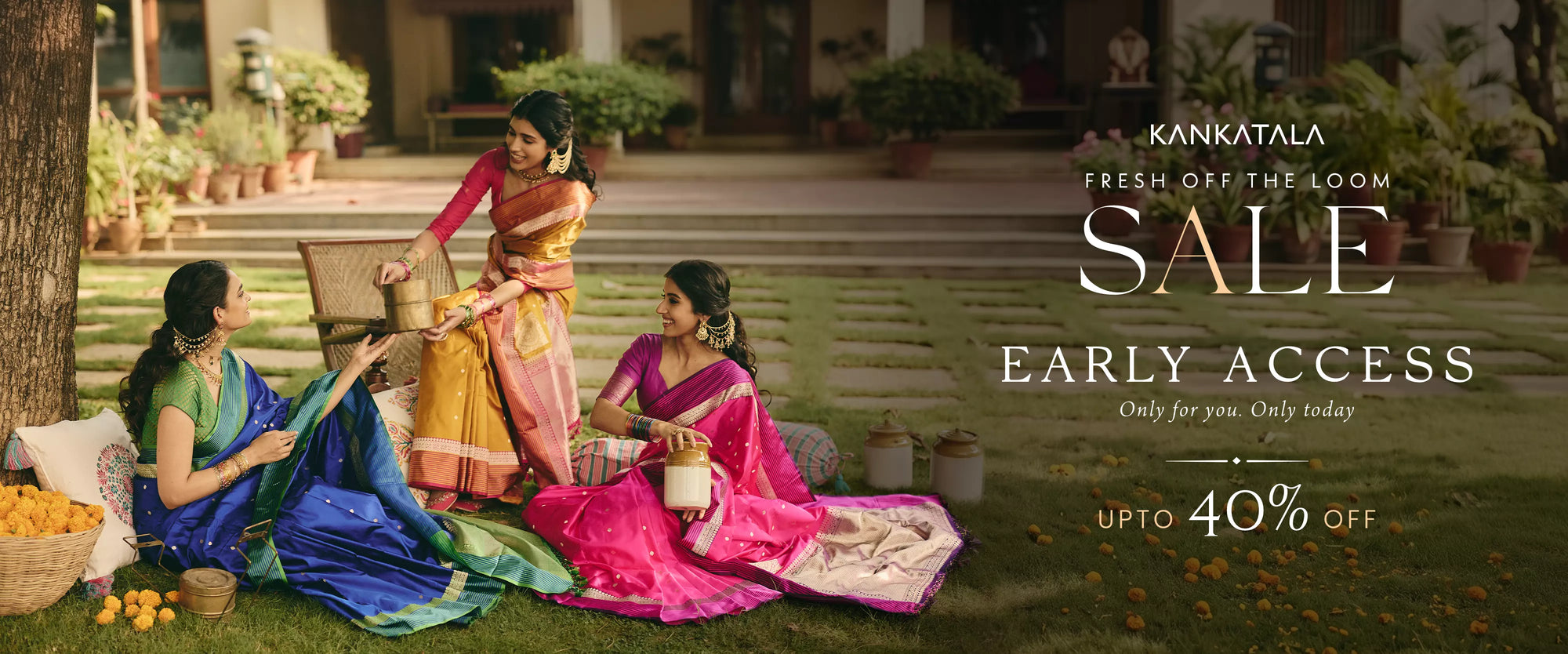 Kankatala Sale – Up to 40% Off Handloom Sarees