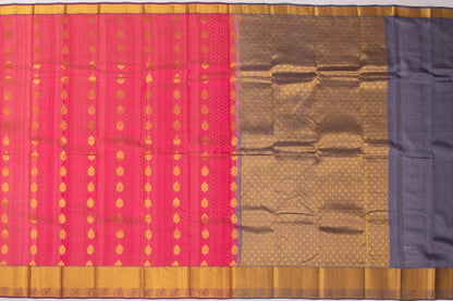 Bangalore Silk Butta Pink Sale Saree