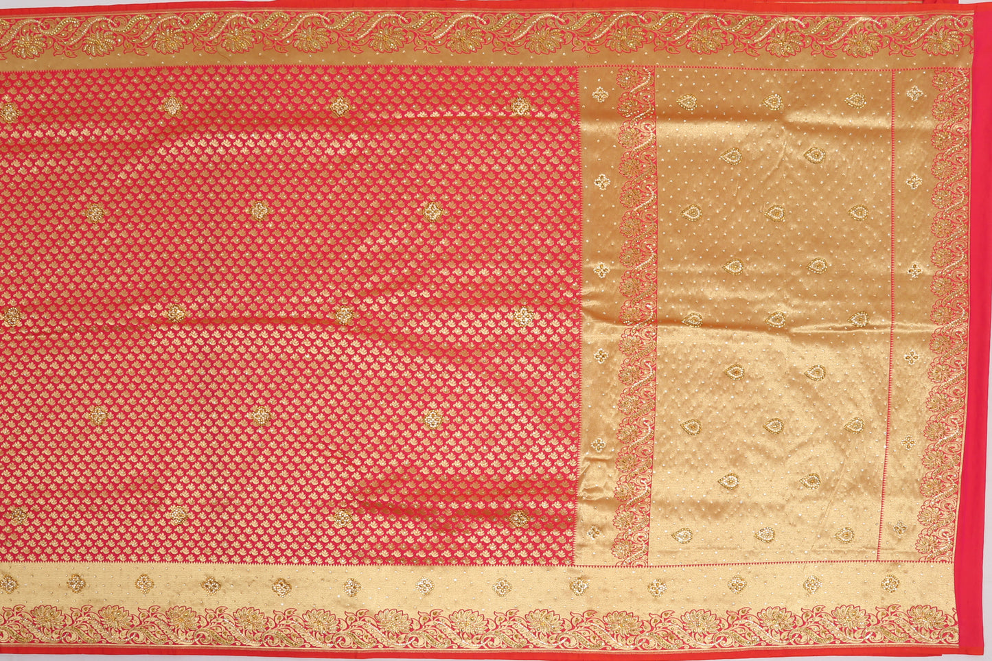 Bangalore Silk Embroidery Pink Sale Saree