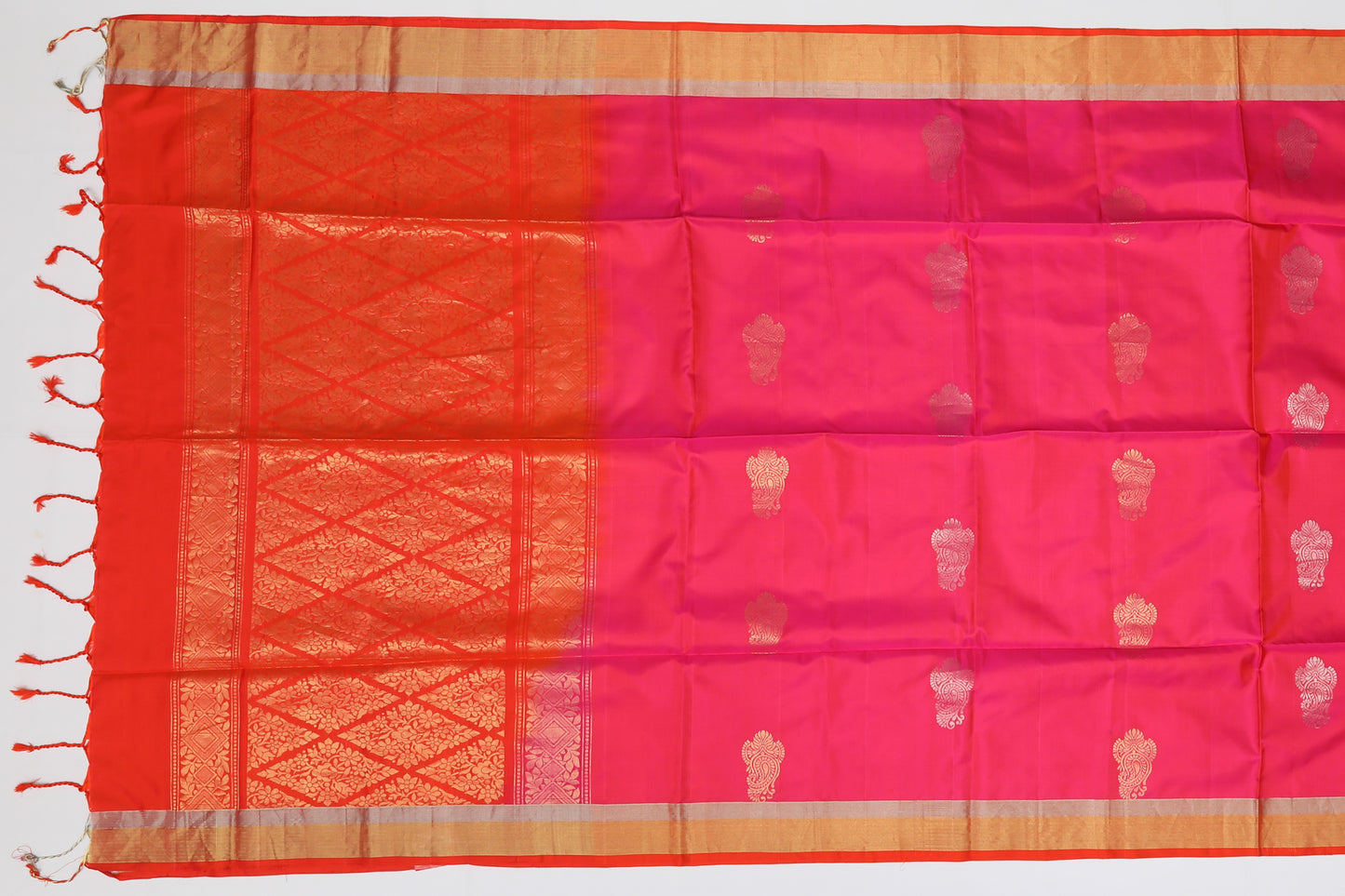 Coimbatore Silk Butta Pink Sale Saree