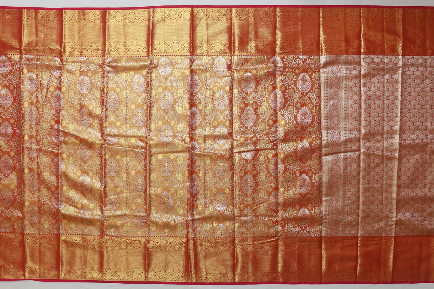 Dharmavaram Art Silk Tissue Gold Sale Saree