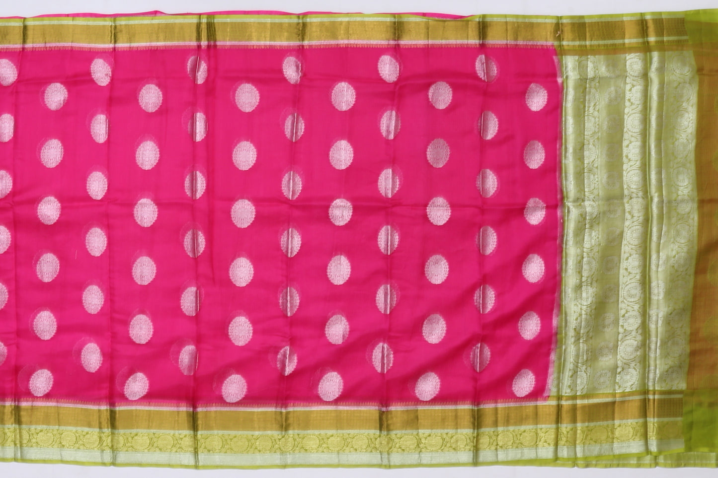 Kota Silk Butta Pink Sale Saree