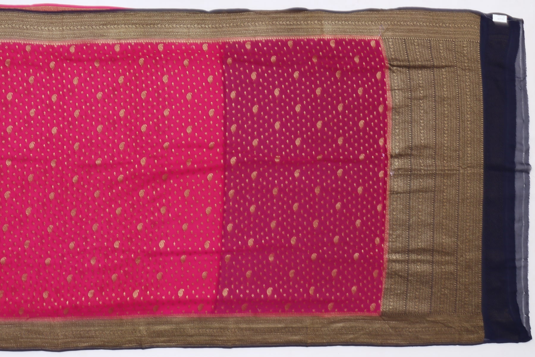 Banarasi Georgette Butta Pink Sale Saree