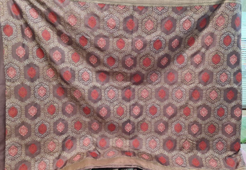 Banarasi Silk Brocade Snuff Saree